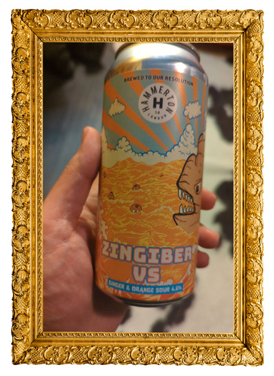 Zingiber VS by Hamerton – Ginger and Orange Sour (4.6%)
