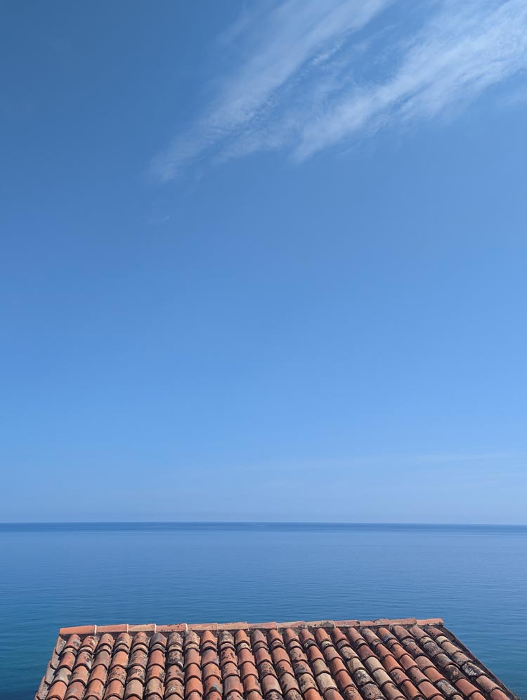 Scopello Beach Sicily Roof