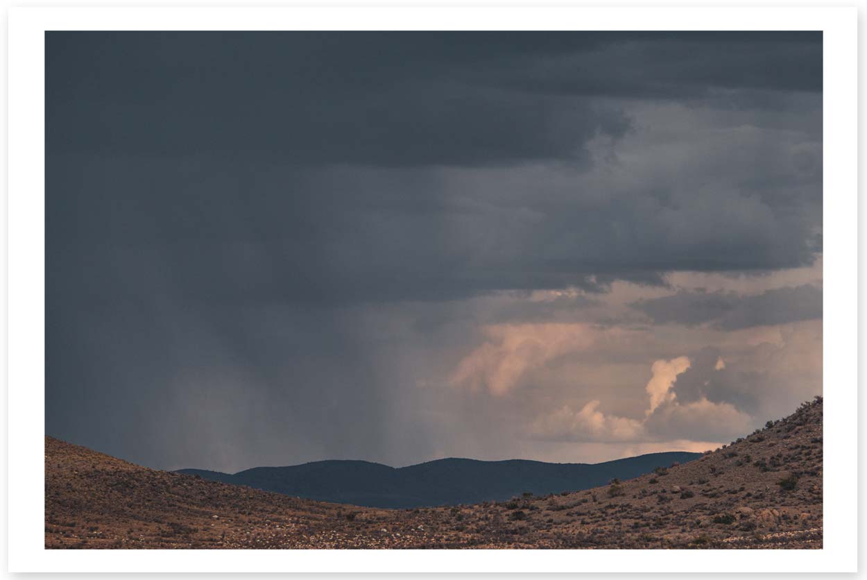 Golden Storm Over the Karoo - Skies